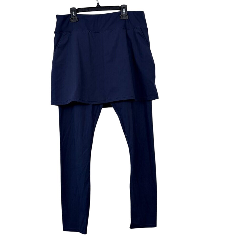 Renwick Skirted Leggings Size L Navy‎ Blue